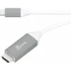 j5create JCC153G USB-C to 4K HDMI Cable White
