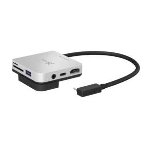 j5create JCD612 USB-C to 4K 60Hz HDMI Travel Dock for iPad Pro Space Gray