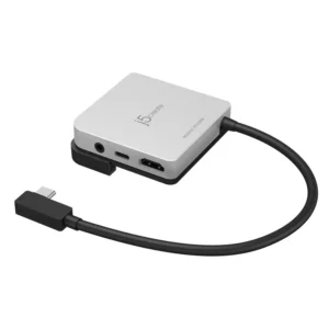 j5create JCD612 USB-C to 4K 60Hz HDMI Travel Dock for iPad Pro -SPACE GRAY - Image 3