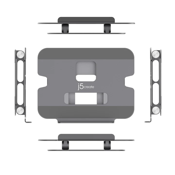 j5create JTS127 Multi-Angle Laptop Stand-SPACE GRAY - Image 3