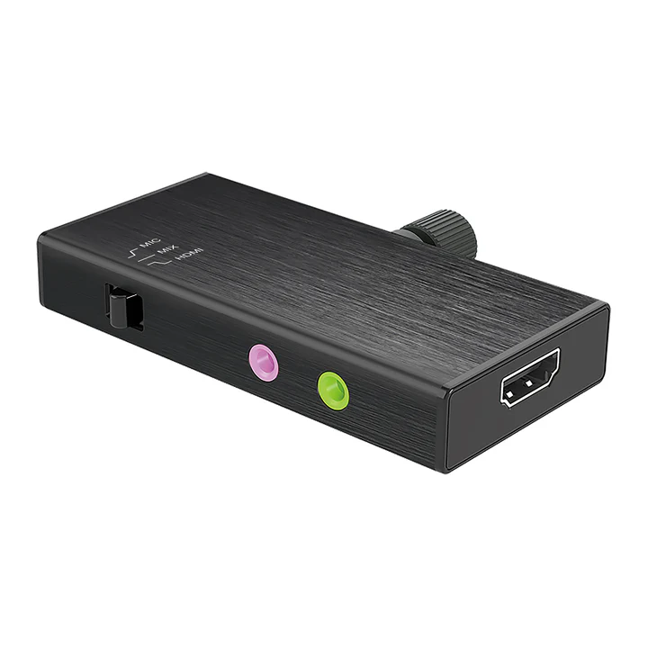j5create JVA02 Live Capture Adapter HDMI To USB-C With Power Delivery -Black - Image 2