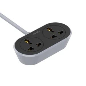Alternative view of LDNIO SC2018-10M Universal Outelet Extension Cord 10.0m Cord with 2x AC Outlet