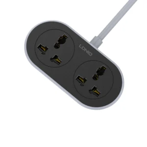LDNIO SC2018-10M Universal Outelet Extension Cord 10.0m Cord with 2x AC Outlet - Image 3