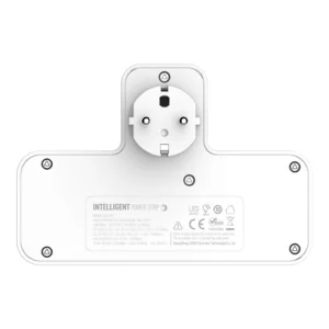 LDNIO SE2337 (2xAC Sockets + 1xUSB-C Port + 2xUSB-A Ports) 2500W Power Strip with LED Night Lamp (White) - Image 8
