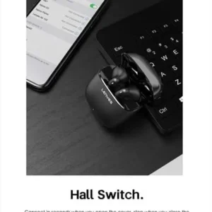 LENYES AIR102 Wireless Earbuds -Black - Image 3
