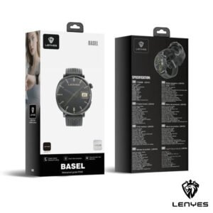 Alternative view of LENYES BASEL AMOLED Smart Watch -Black