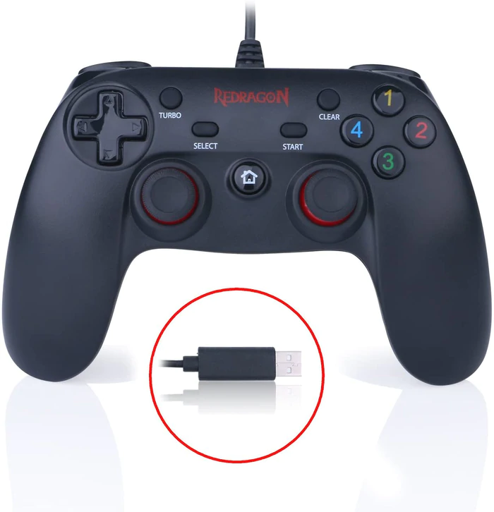 REDRAGON SATURN Wired Gamepad G807 Black