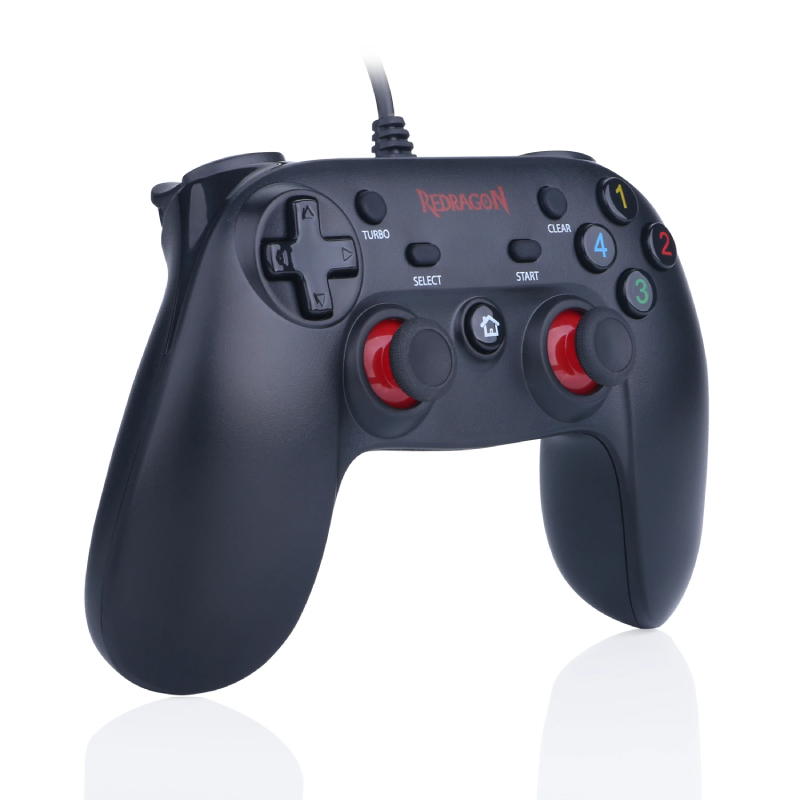 REDRAGON SATURN Wired Gamepad G807 (Black) - Image 6