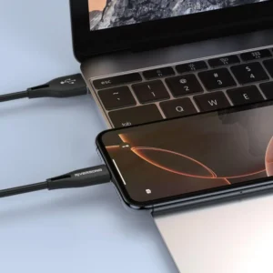 Alternative view of RIVERSONG Beta10 CL92 USB-A to Lightning Charging Cable 1.0m (Black)