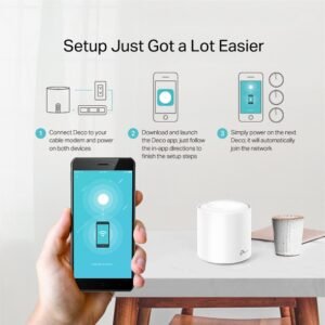 TP-Link Deco X20 AX1800 Whole Home Mesh Wi-Fi 6 System (1Pack) - Image 9