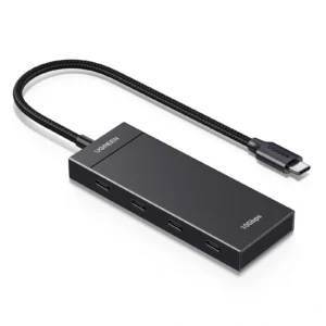 UGREEN 35584 CM806 USB-C to 4-Port USB-A 3.2 Gen2 Hub (Black)