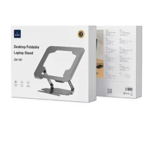 Alternative view of WiWU ZM-901 Dsektop Foldable Laptop Stand -Grey