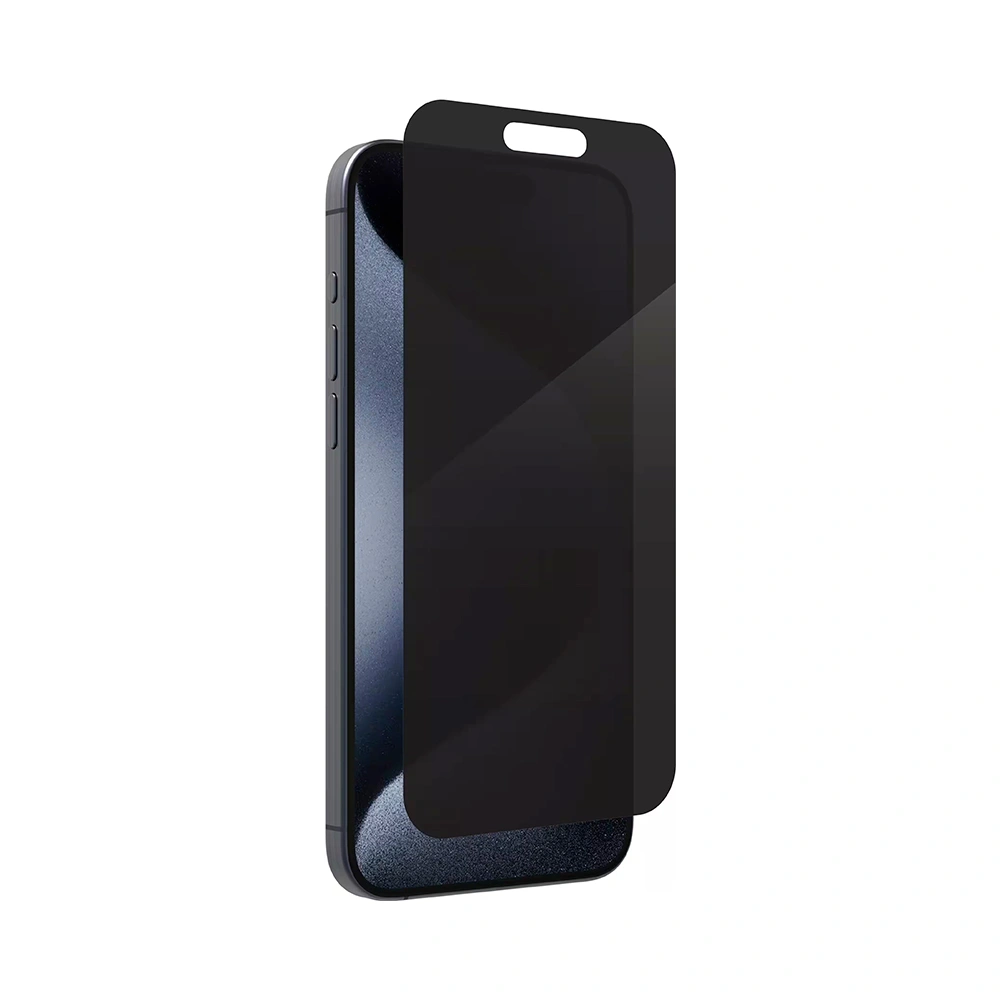 iPhone15ProMax- Go-Des GD-GT685 OG Matte Privacy Glass Screen Protector