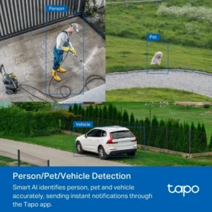 TP-Link Tapo C530WS 3K 5MP Outdoor Pan/Tilt Security Wi-Fi Camera - Image 9