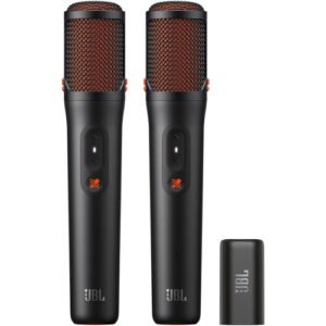 JBL EASYSING Mics (Ai Vocal Removal) Wireless Microphone (Black)