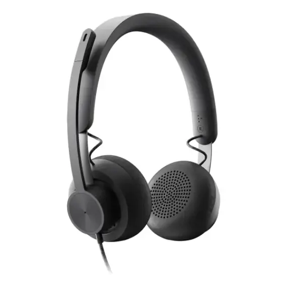 Logitech® Zone USB-C Wired Headset 981-000875 (Black) - Image 2