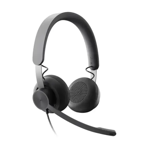 Logitech® Zone USB-C Wired Headset 981-000875 (Black) - Image 3