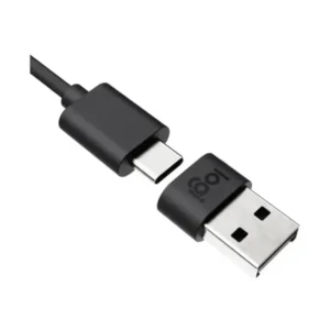 Logitech® Zone USB-C Wired Headset 981-000875 (Black) - Image 4