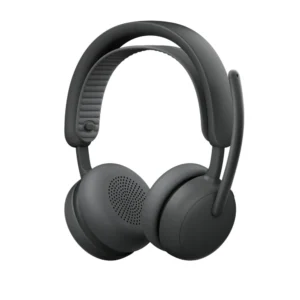 Alternative view of Logitech® Zone Wireless 2 ES for business (Teams Version) Bluetooth Headset with noise Canceling Mic 981-001593 (Black)