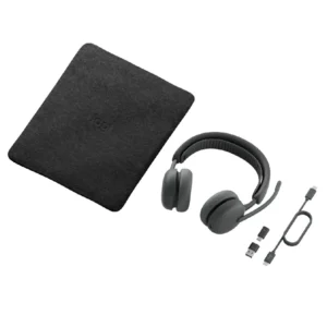 Logitech® Zone Wireless 2 ES for business (Teams Version) Bluetooth Headset with noise Canceling Mic 981-001593 (Black) - Image 6