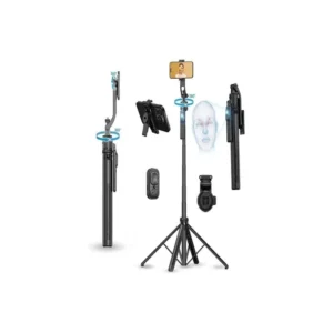 Alternative view of PLOKAMA AUTO-A7 1.8m AI 360° Face Tracking and Shooting Selfie Stick Tripod