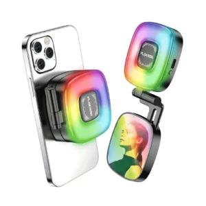 Alternative view of PLOKAMA ML-50 Pro RGB + LED Fill Light with Built-in Strong Magnet
