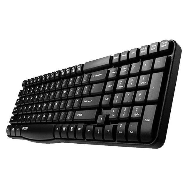 RAPOO E1050 Wireless Keyboard (Black) - Image 2