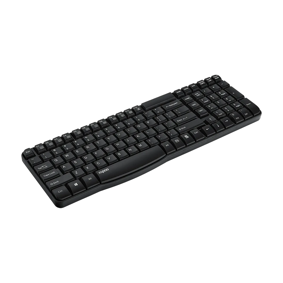 RAPOO E1050 Wireless Keyboard (Black) - Image 4