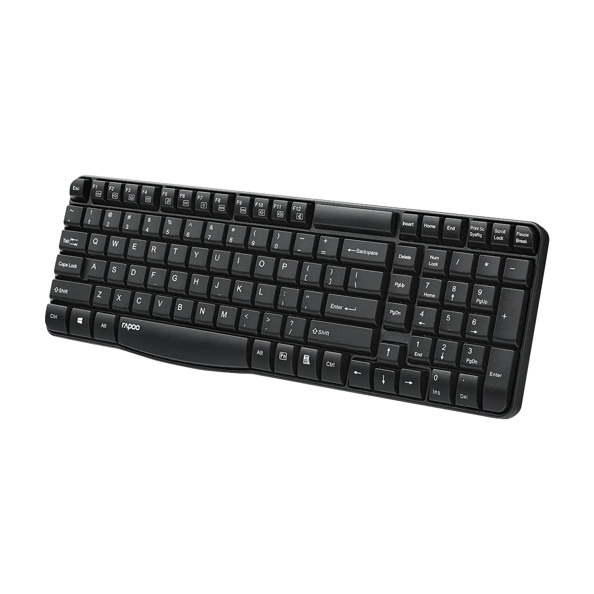 RAPOO E1050 Wireless Keyboard (Black) - Image 6