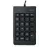 RAPOO K10 Wired Numeric Keyboard (Black)