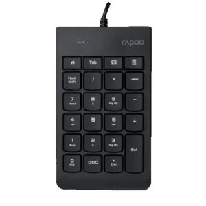 RAPOO K10 Wired Numeric Keyboard (Black)
