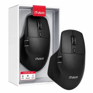 iTubia iTE605tu Bluetooth/2.4Gz/USB-C Wireless Mouse - Image 3