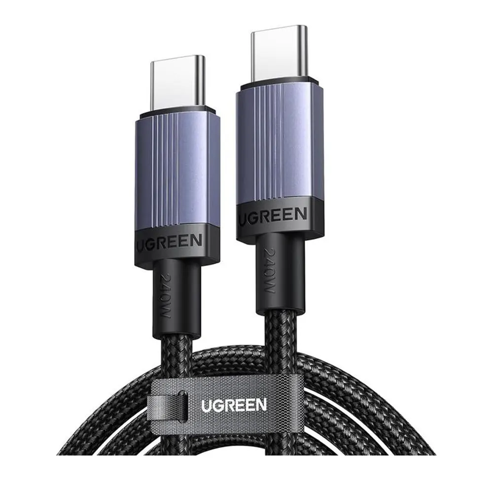 UGREEN 65908 L532 240W USB-C to USB-C Fast Charging Cable 2.0m (Black) - Image 2