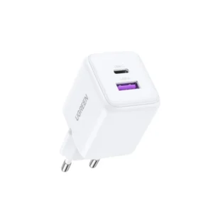 UGREEN 65015 X516 30W 2-Port GaN Fast Charger (White)