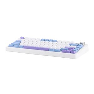 AULA F75MAX Reaper SW Hot Swappable RGB TKL Backlight Gasket 4000mAh TFT Screen 3-Mode Mechanical Gaming Keyboard (Glacier Blue) - Image 4