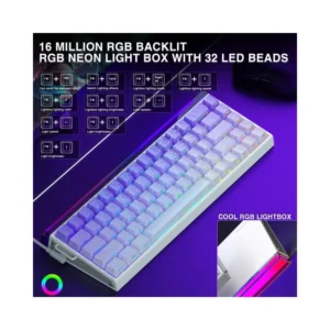AULA HERO68 HE Magnetic Dragon King SW Hot Swappable RGB 65% Backlight Wired Mechanical Gaming Keyboard (Gradient Purple) - Image 5