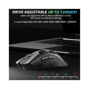 Alternative view of AULA WIND SC620 Wireless 3-Mode Gaming Mouse