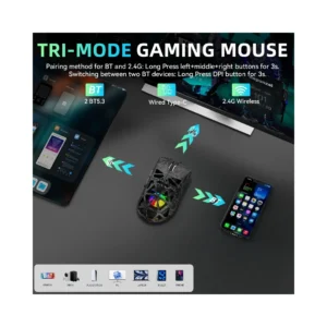 AULA WIND SC620 Wireless 3-Mode Gaming Mouse - Image 5