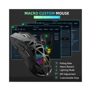 AULA WIND SC620 Wireless 3-Mode Gaming Mouse - Image 7