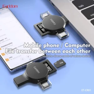 Alternative view of Earldom ET-CR03 5-in-1 OTG Data Transfer Card Reader