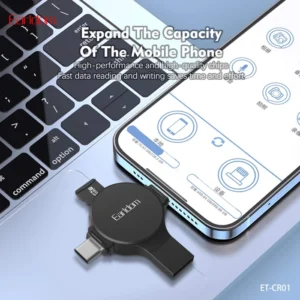 Earldom ET-CR03 5-in-1 OTG Data Transfer Card Reader - Image 5