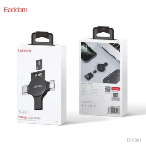 Earldom ET-CR03 5-in-1 OTG Data Transfer Card Reader - Image 8