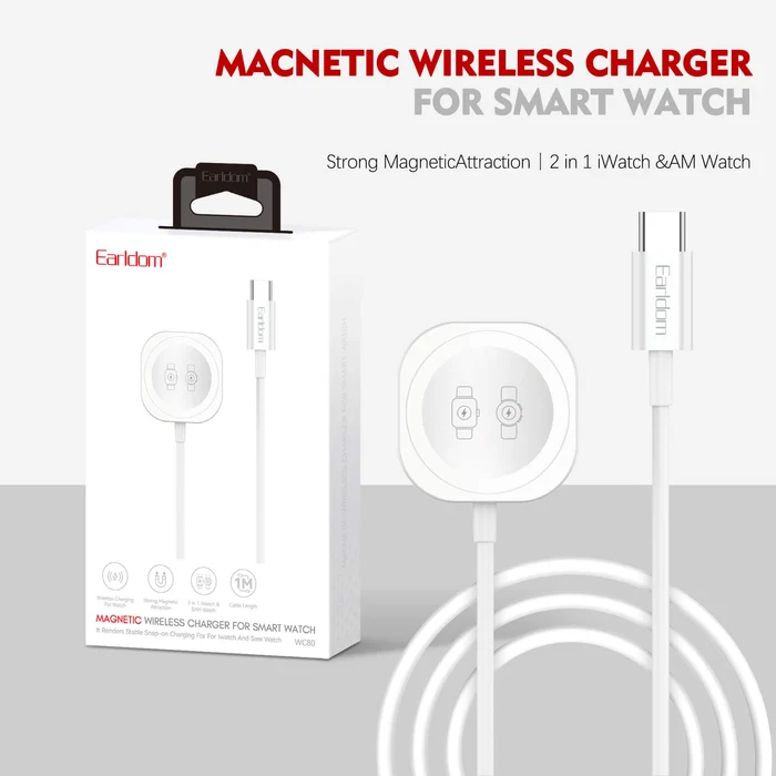 Earldom ET-WC80 Smart Watch Magnetic Charger - Image 7