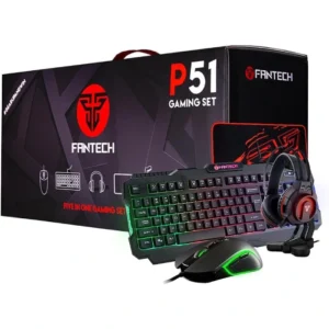 FANTECH P51 5-in-1 Power Bundle (Keyboard/Mouse/Medium Mouse Pad/Headphone/Headphone Stand) - Image 5