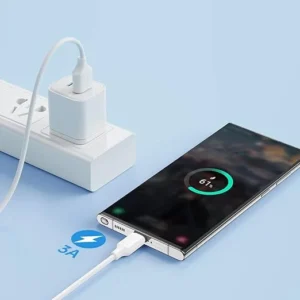 Alternative view of JOYROOM S-A9 USB-A to USB-C Fast Charging Data Cable 1.0m (White)