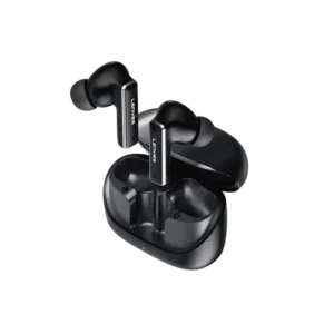Alternative view of LENYES AIR101AI BERN ANC Silicone Ear Caps Earbuds with 6-mic Noise Reduction (Black)