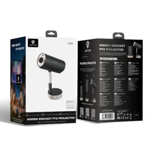 LENYES LPR05 1920x1080P 4K 8GB 200ANSI PTZ Projector - Image 3