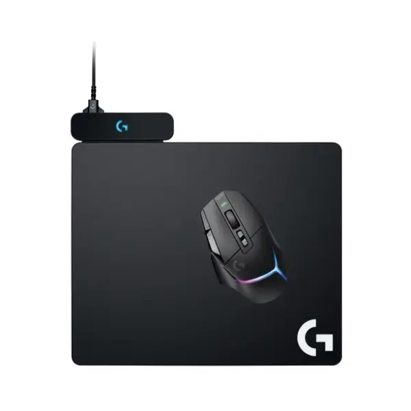 Logitech® POWERPLAY 2 Wireless Charging system Gaming Mouse Pad 947-000003 (Black)