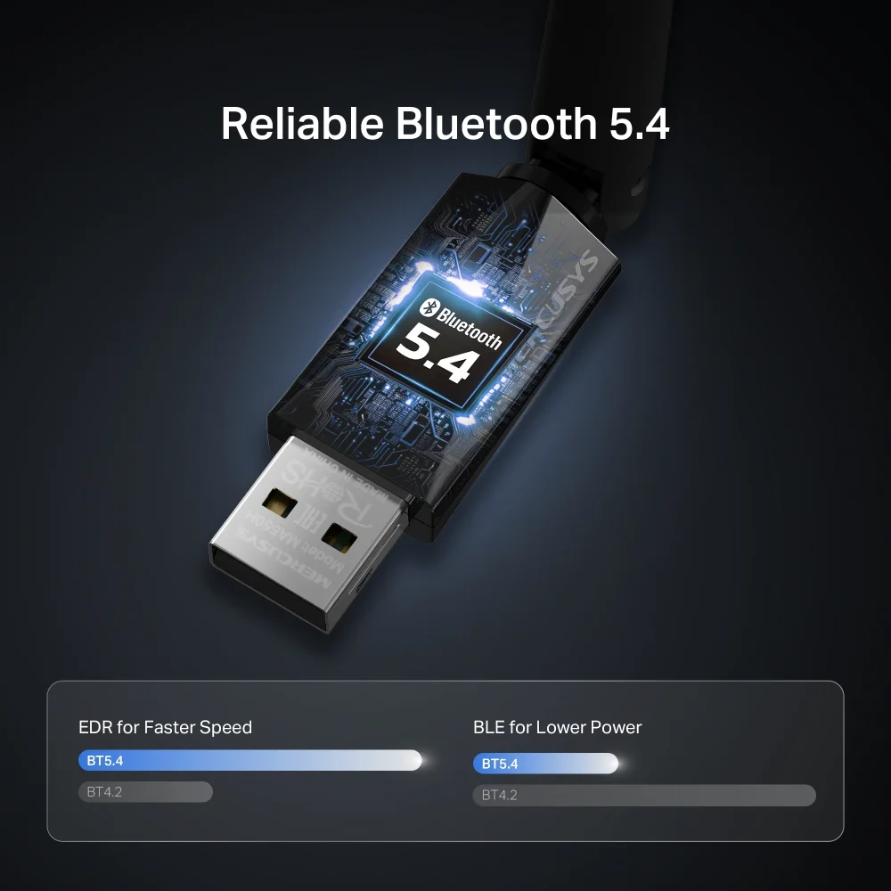 MERCUSYS MA550H Long-Range Bluetooth USB Adapter - Image 4