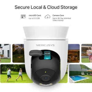 MERCUSYS MC500 Outdoor Pan/Tilt Security Wi-Fi Camera - Image 7